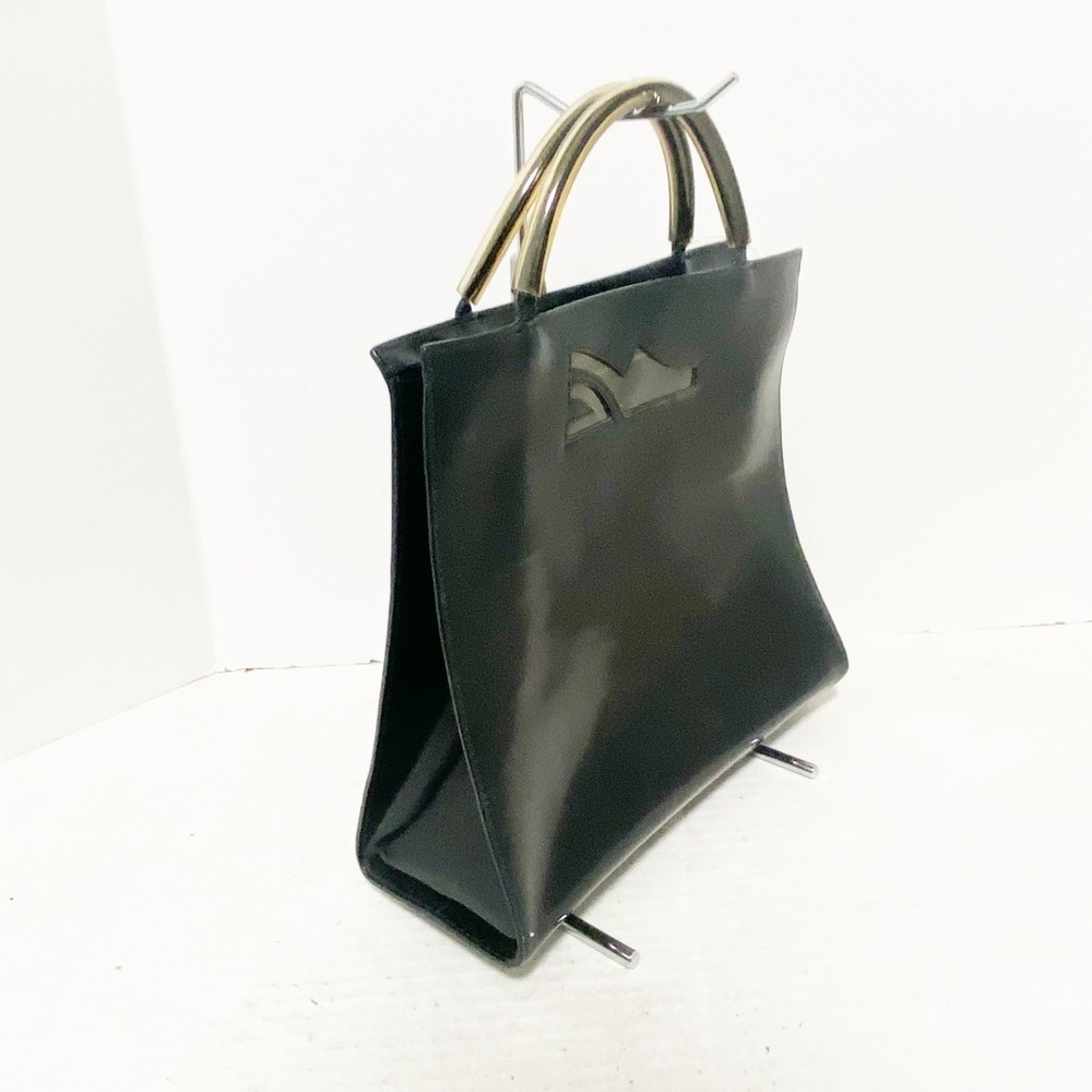 Salvatore Ferragamo Handbag Black Leather